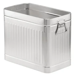 MDesign Metal Rectangle Trash Can Wastebasket, Garbage Bin, Handles -Avanti Sales Shop GUEST 8cdf5296 bc86 48dd 938d a907925dc519