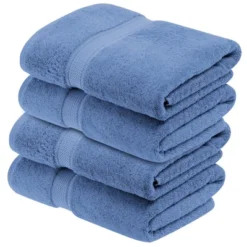 Premium Cotton 800 GSM Heavyweight Plush Luxury 4 Piece Bathroom Towel Set By Blue Nile Mills -Avanti Sales Shop GUEST 90a6055e f880 4bef 8738 4e8ef4f0eca8