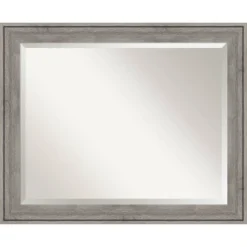 Regis Barnwood Framed Bathroom Vanity Wall Mirror Gray - Amanti Art -Avanti Sales Shop GUEST 919a1856 2fd7 4a00 963e 250a0f161573