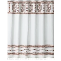 MDesign Fabric 100% Cotton Embroidered Shower Curtain For Bathroom -Avanti Sales Shop GUEST 953ef9b9 c176 456b 812b 76cc0741a68b