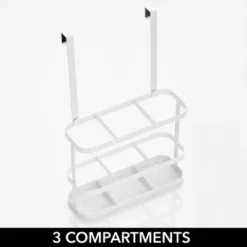 MDesign Steel Bath Over Cabinet Door Hair Tool Storage Organizer Basket -Avanti Sales Shop GUEST 967e503c 21c4 4646 9a61 d7789596c045