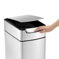 Simplehuman 40L Slim Touch Bar Trash Can Brushed Stainless Steel -Avanti Sales Shop GUEST 97302ab7 7393 42e1 bcfc c5e27268612d