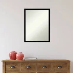 20" X 26" Non-Beveled Bathroom Wall Mirror Jet Black - Amanti Art -Avanti Sales Shop GUEST 990449b6 68d5 478c bb35 f83a9da9ddf5