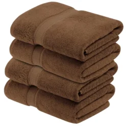 Premium Cotton 800 GSM Heavyweight Plush Luxury 4 Piece Bathroom Towel Set By Blue Nile Mills -Avanti Sales Shop GUEST 9a0f8b31 b2f3 409a 9608 ccbde03a1804