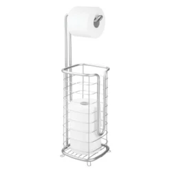 MDesign Metal Toilet Paper Stand Holder/Dispenser - Holds 3 Spare Rolls -Avanti Sales Shop GUEST 9d387bd1 b59b 4165 85db 97f495e91881