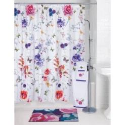 Garden Fall Bath Rug Pink/Purple - Allure Home Creations -Avanti Sales Shop GUEST a207164f ae80 42f4 8d03 5159e11fc550