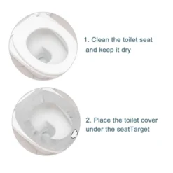 Unique Bargains Stretchable Thicker Toilet Seat Cover Pad Lid With Handle Bathroom Washable Reusable -Avanti Sales Shop GUEST a2632c7e 628c 44cf 83f4 260eec79d437