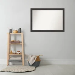 40" X 28" Non-Beveled Rustic Plank Espresso Narrow Bathroom Wall Mirror - Amanti Art -Avanti Sales Shop GUEST a389e410 1e05 49b7 a8dd b2e141569ed0