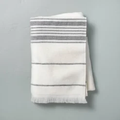 Multistripe Bath Towels Cream/Gray - Hearth & Hand™ With Magnolia -Avanti Sales Shop GUEST a3ab88f0 8654 425b a1f7 f62caee554f1