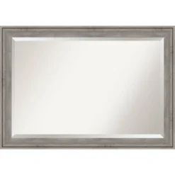 Regis Barnwood Framed Bathroom Vanity Wall Mirror Gray - Amanti Art -Avanti Sales Shop GUEST a455ab43 b0d6 4433 a070 a3e1ecee63d8