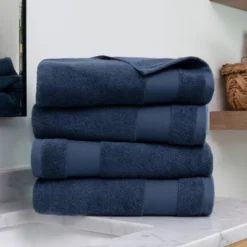 Set Of 4 Bath Towels, 100% Super Plush Premium Cotton - Becky Cameron -Avanti Sales Shop GUEST a5899e59 ce81 4ac4 8a09 385806fedfec