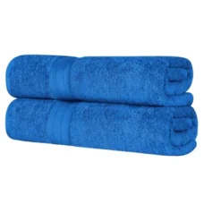 Cotton Highly Absorbent Solid 2-Piece Ultra-Plush Bath Sheet Set By Blue Nile Mills -Avanti Sales Shop GUEST a5b2e74c 5e9f 4a97 9f92 3f52e821f613