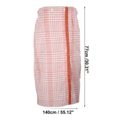 Unique Bargains Adjustable Button Elastic Band Bathroom Soft Absorbent Towel Bath Wrap 55.12"x30.31" 1 Pc -Avanti Sales Shop GUEST a5ddc163 a06b 40be a56b 3843d1f0c7b7