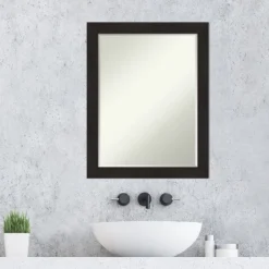 Furniture Espresso Narrow Petite Bevel Bathroom Wall Mirror -Avanti Sales Shop GUEST a6ea5b2a b2a4 41f4 8e7b 03ec17a8d14c