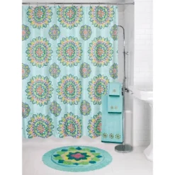 Ariel Medallion Bath Rug Green - Allure Home Creations -Avanti Sales Shop GUEST a790df9c ab07 4c27 9594 ce46afe0b218