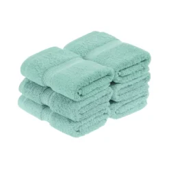 Premium Cotton 800 GSM Heavyweight Plush Luxury 6 Piece Face Towel/ Washcloth Set By Blue Nile Mills -Avanti Sales Shop GUEST a7c47d54 e737 478d a211 35cd8d787044