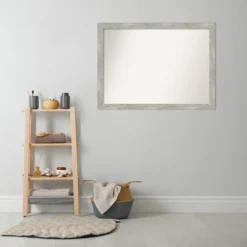 42" X 31" Non-Beveled Dove Narrow Bathroom Wall Mirror Gray Wash - Amanti Art -Avanti Sales Shop GUEST a880e0e4 eb86 42c3 8b91 379f91b453a6