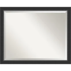 Amanti Art Corvino Black Narrow Beveled Wood Bathroom Wall Mirror -Avanti Sales Shop GUEST a9a9b3af f4d4 42a8 9dc7 b7da5129c5e1