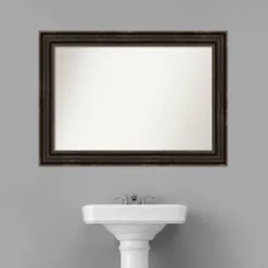 42" X 30" Non-Beveled Stately Bronze Bathroom Wall Mirror - Amanti Art -Avanti Sales Shop GUEST afa6141f 88c8 4cd9 9211 8ca0b5422216