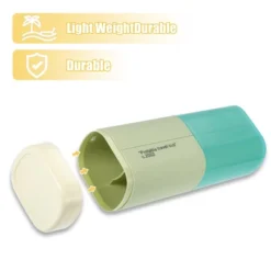 Unique Bargains Large Capacity Toothbrush Case With Cup Traveling Toothbrush Holders PP PE 7.87"x3.07"x2.28" 1 Pcs -Avanti Sales Shop GUEST b340daf7 0e61 4c45 8482 1701d7aa1f3b