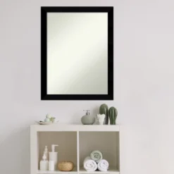 Black Museum Non-Beveled Wood Bathroom Wall Mirror -Avanti Sales Shop GUEST b3840a81 fd0d 44d6 8d49 2be4f5dd199c