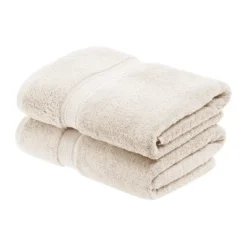 Premium Cotton 800 GSM Heavyweight Plush Luxury 2 Piece Bath Towel Set By Blue Nile Mills -Avanti Sales Shop GUEST b6cb6c8a 7ec2 4315 bbfa cac5a286ef97