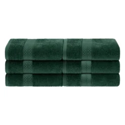 Plush And Highly Absorbent Rayon From Bamboo And Cotton 6-Piece Hand Towel Set, Quick Drying And Soft By Blue Nile Mills -Avanti Sales Shop GUEST b71b9e63 3e6c 4f27 a287 5ef2088a6566