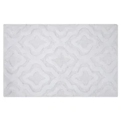 Link Bath Rug 220 GSF Soft Plush Cotton Non Skid Back White By Knightsbridge -Avanti Sales Shop GUEST b9fff4f4 6135 446b 9c1f 556d896dae2a