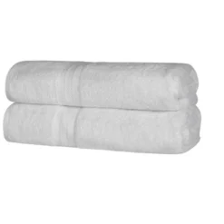 Cotton Highly Absorbent Solid 2-Piece Ultra-Plush Bath Sheet Set By Blue Nile Mills -Avanti Sales Shop GUEST c1bb5e36 0fee 4da1 9aa5 57c17abffe72