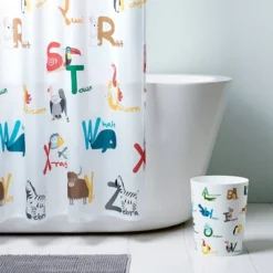 Animal Alphabet Shower Curtain - Allure Home Creations -Avanti Sales Shop GUEST c335148f 8989 419b 8fb3 0832f22cca27