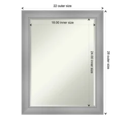 Flair Petite Bevel Bathroom Wall Mirror -Avanti Sales Shop GUEST c3b9112f 1384 401c b9b9 8a3187aaf178