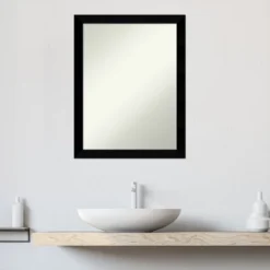 Black Museum Non-Beveled Wood Bathroom Wall Mirror -Avanti Sales Shop GUEST c61a18a3 b0bd 4111 9903 7c1717dfccfb