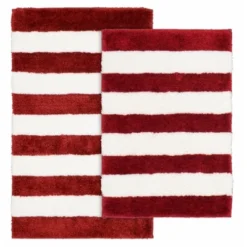 2pc Beach Striped Washable Bathroom Rug Set - Garland Rug -Avanti Sales Shop GUEST c7d94989 0323 41ba 872f 4a08ded8193d