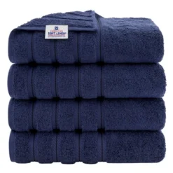 American Soft Linen 4 Pack Bath Towel Set, 100% Cotton, 27 Inch By 54 Inch Bath Towels For Bathroom -Avanti Sales Shop GUEST cef2c996 104d 4162 982a c7ef1cdd5e29