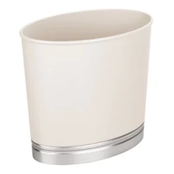 MDesign Oval Slim Plastic Small Trash Can Wastebasket -Avanti Sales Shop GUEST d29c7a95 3344 499a 9f4c a273b7570acb