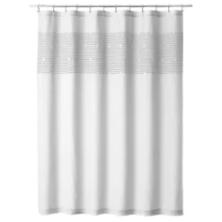 MDesign Fabric 100% Cotton Embroidered Shower Curtain For Bathroom -Avanti Sales Shop GUEST dd36bcbd 1c9f 478f 8765 75fd18dbf467