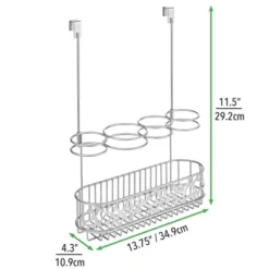 MDesign Over The Cabinet Door Hair Care & Styling Tool Basket -Avanti Sales Shop GUEST def0af34 2f26 4ee6 9934 7ef583df138f