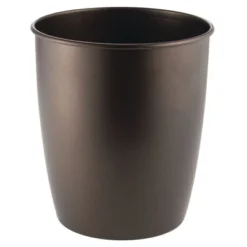 MDesign Round Metal Trash Can Wastebasket, Garbage Container -Avanti Sales Shop GUEST e2296f24 a3c5 4c2e ae5d f6c20a997d84