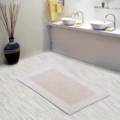 Bella Napoli 220 GSF Reversible Cotton Bath Rug 17in X 24in By Knightsbridge -Avanti Sales Shop GUEST e44e7788 3126 4ed7 b6c6 cfe05c1d5c2f