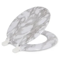 Marble Print Toilet Seat - J&V TEXTILES -Avanti Sales Shop GUEST e7cb05e5 a195 4559 9e57 a43f5c07a5d9