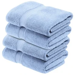 Premium Cotton 800 GSM Heavyweight Plush Luxury 4 Piece Bathroom Towel Set By Blue Nile Mills -Avanti Sales Shop GUEST ea14f5b9 04e0 4dba a5d4 3327ebc689ec