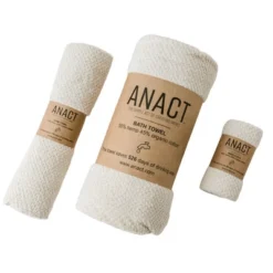 Anact Hemp And Organic Cotton Fast Drying Bath Towel 2pk -Avanti Sales Shop GUEST f4ea4d86 c36e 46ff 9073 2a3c2564212b