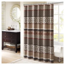 Cambridge Mosaic Stripe Shower Curtain -Avanti Sales Shop GUEST f59de428 7bd6 4974 897d aa7b9004910a