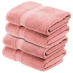 Premium Cotton 800 GSM Heavyweight Plush Luxury 4 Piece Bathroom Towel Set By Blue Nile Mills -Avanti Sales Shop GUEST f5faa6d6 f25c 4cc6 97fc dfdca79e4a58