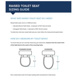 Drive Medical Safe Comfortable Polypropylene Raised Elevated Toilet Seat With Universal Fit And Stable Dual Locking Mechanism, White -Avanti Sales Shop GUEST fc3b8f1b 5517 422f bf70 1de18982d1a0