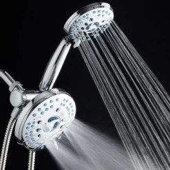 High Pressure 50 Mode Rain And Handheld Three Way Shower Head Combo Chrome - Aquabar -Avanti Sales Shop GUEST fe73157b 1b65 4170 b25b e83c661dbe30